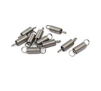 sourcing map Ressort de Traction Ressort de Tension Ressorts d'Extension 0.5mmx5mmx20mm 304 Inoxydable Acier Argenté 10pcs