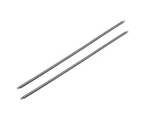 sourcing map Ressort de Traction Ressort de Tension Ressorts d'Extension 0.7mm Fil Dia, 5mm OD, 300mm Libre Longueur Ressort Acier Petit Double Crochet 2pcs