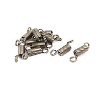 sourcing map Ressort de Traction Ressort de Tension Ressorts d'Extension 0.7mmx5mmx20mm 304 Inoxydable Acier Argenté 10pcs