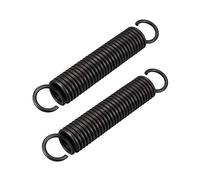 sourcing map Ressort de Traction Ressort de Tension Ressorts d'Extension 2.5mm Fil Dia, 18mm OD, 110mm Libre Longueur Ressort Acier Petit Double Crochet, 2pcs