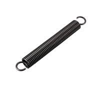 sourcing map Ressort de Traction Ressort de Tension Ressorts d'Extension 2.5mm Fil Dia, 18mm OD, 150mm Libre Longueur Ressort Acier Petit Double Crochet