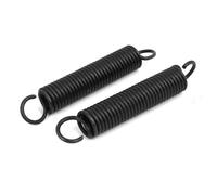 SOURCING MAP Ressort Tension Ressorts Extension 2.5mm Fil Dia 18mm OD 110mm Libre Longueur Acier à ressort 2 Crochets 2Pcs