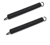 SOURCING MAP Ressort Tension Ressorts Extension 2.5mm Fil Dia 18mm OD 180mm Libre Longueur Acier à ressort 2 Crochets 2Pcs