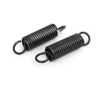 SOURCING MAP Ressort Tension Ressorts Extension 2.5mm Fil Dia 18mm OD 80mm Libre Longueur Acier à ressort 2 Crochets 2Pcs