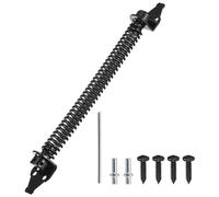 sourcing map Ressorts de Portail de Clôture de 14 Pouces auto-Fermants et Réglables pour Portail en Bois Ou en Vinyle, Noir