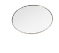 sourcing map Retroviseur Angle Mort Location 95mm rond convexe rétroviseur côté miroir angle mort ton argent