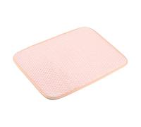 sourcing map Réversible Vaisselle Séchage Tapis Égouttoir Tapis Rose | pour Cuisine Comptoir Dessus-de-Table, Microfibre, Sec Tampon Vaisselle Égouttement Tapis Antidérapant, Séchage Rapide