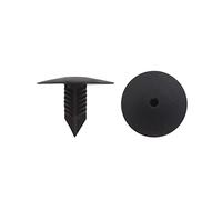 sourcing map Rivets Attache Plastique Noir 10x10mm 40 Pcs Pour Pare-Chocs | Pour Cartes De Porte, Toit, Couvercle Moteur, Coffre, Passage De Roue, Panneaux De Garniture, Etc.