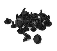 sourcing map Rivets Plastique 7mm Attache Aile 20pcs pour Voiture | Pour Aile, Bouclier, Porte Latérale, Jupe, Autre Surface, Fixation Rapide Et Permanente, Deux Parties Mâle Et Femelle