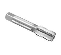 sourcing map Robinet inférieur à main 2,5 cm - 8 BSW 2B Filetage de style filetage tarauds en acier rapide HSS6542 Flûtes droites Outil de taraudage à vis