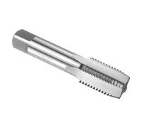 sourcing map Robinet manuel 3,8 cm - 6 BSW 2B filetage style tarauds droits, outil de filetage en acier rapide HSS6542