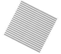 sourcing map Rond Acier Tige 2.8mm HSS Outil de Tournage Barre 100mm Longueur pour Arbre Engranage Perceuse Tour Aléseuse Tournant Miniature Essieu Cylindrique épingle 20pcs