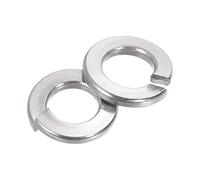 sourcing map Rondelle Blocage fendue 1/4" 304 Acier Inox Ressort Rondelle Blocage 50Pcs