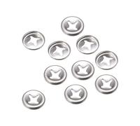 sourcing map Rondelle de Blocage M3 Rondelle de Verrouillage 2.5mm I.D. 10mm O.D. Interne Dent Pousser Vitesse Clips 304 Inox Acier 10pcs
