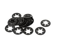 sourcing map Rondelle de Blocage Rondelle de Verrouillage 12mm x 25mm Interne Dent Serrure étoile 20PCS