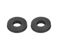 sourcing map Rondelle plate en acier au carbone pour boulons M10, 2 pièces M10 x 26 x 5 mm, fixations ultra épaisses en alliage d'acier oxydé de qualité 8.8 pour l'industrie mécanique