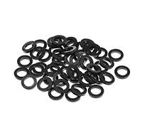 sourcing map Rondelle Plate en Caoutchouc 10x16x2,5mm 50Pcs