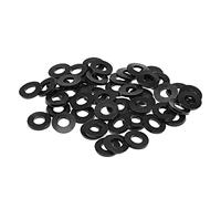 sourcing map Rondelle Plate en Caoutchouc 10x20x2,2mm 50Pcs