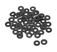 sourcing map Rondelle Plate Nylon Pour 3mm ID Vis Boulon 7mm OD 1mm épais 50PCS