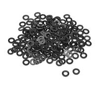 sourcing map Rondelle Plate Nylon pour 6mm ID Vis Boulon 12mm OD 1.5mm épais 200Pcs