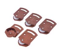 sourcing map roues de porte coulissante de garde-robe roulette 5pcs