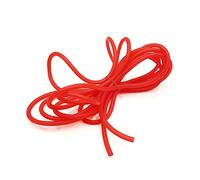 sourcing map Rouge 5M Longueur 5mm ID Conduite Carburant Silicone Flex Tube pour Auto Voiture