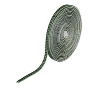 sourcing map Rouleau de ruban de strass autocollant pour travaux manuels, décoration de vêtements, vert foncé, 0,45 cm x 2,7 m