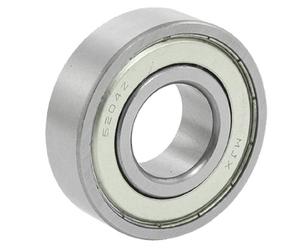 sourcing map Roulement 20 x 47 x 14 mm 6204ZZ Double à billes d'essieu de roue blindé en métal