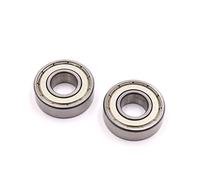 sourcing map Roulement À Billes 6202Z 2Pcs pour Moto Étanche 35x15x11mm