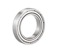 sourcing map Roulement à Billes à Gorge Profonde 17mmx26mmx5mm Acier | 6803Z Bouclier Unique