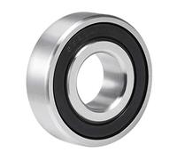 sourcing map Roulement à Billes à Gorge Profonde 20x47x14mm 6204-2RS Double Scellé en Acier au Chrome 1pcs