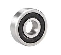 sourcing map Roulement à Billes à Gorge Profonde 607RS Deux Scellé 7mmx19mmx6mm Acier Chromé, Roulements Rigides à Billes, 1pcs