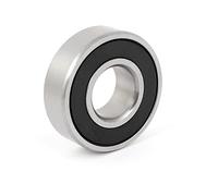 sourcing map Roulement À Billes À Gorge Profonde 6202RS Blindé 1pc | Couleur Argent, Matériau Métal, Poids 46g, Pour Moteurs Électriques, Roues, Agriculture, Transport, Protection Métallique