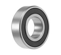 sourcing map Roulement à Billes à Gorge Profonde 6205-2RS 25x52x15mm Double Scellé GCr15 1pcs