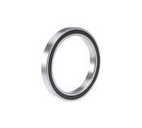 sourcing map Roulement à Billes à Gorge Profonde 6809-2RS 45x58x7mm Double Scellé Chrome Acier 1pcs