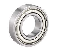 sourcing map Roulement à Billes à Gorge Profonde 6901Z Bouclier Unique 12mmx24mmx6mm Acier