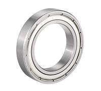 sourcing map Roulement à Billes à Gorge Profonde 6907Z Double Bouclier 35mmx55mmx10mm Acier