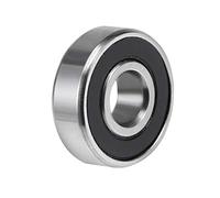 sourcing map Roulement à Billes à Gorge Profonde en Acier Inoxydable 7x19x6mm S607-2RS 607RS Double étanchéité 1pcs
