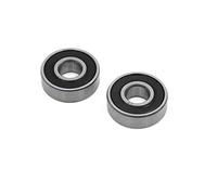 sourcing map Roulement A Billes Etanche 2Pcs pour Moto Scooter 6201-2RS