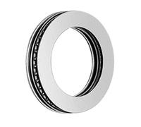 sourcing map Roulement de Butée à Aiguille avec Roulement Rondelle 35mm Dia Alésage 52mm OD 4mm Largeur AXK3552+2AS