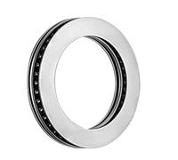 sourcing map Roulement de Butée à Aiguille avec Roulement Rondelle 55mm Dia Alésage 78mm OD 5mm Largeur AXK5578+2AS