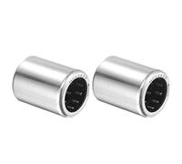 sourcing map Roulements à Aiguilles 14mm Alésage 20mm OD 26mm Largeur Acier Chromé 1 Voie Roulement 2Pcs