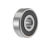 sourcing map Roulements à billes 333-2RS à rainure profonde 17 mm x 52 mm x 16 mm Double étanchéité Acier chromé P0 (ABEC1)