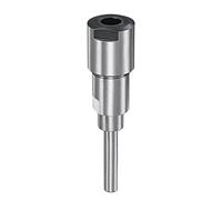 sourcing map Router Collet Extension Tige Convertisseur Adaptateur 6.35mm (1/4") à 8mm pour CNC Gravure Machine Travail Bois Fraisage Mèche