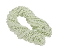 sourcing map Ruban à franges en nylon pour loisirs créatifs, couture, rideaux, vêtements, décoration d'intérieur, vert lac, 18 m