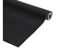 sourcing map Ruban adhésif en PVC pour réparation de grain de bois, 60 cm x 3 m, pour mur, table, porte, canapé, meubles, décoration d'intérieur, noir
