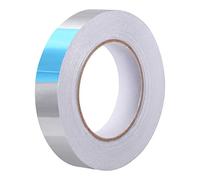 sourcing map Ruban Adhésif Haute Température en Papier d'Aluminium Transfert de Chaleur Résistant à la Chaleur 25mmx50m