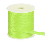 sourcing map Ruban de biais en satin pré-plié à double pli pour couture, matelassage, ourlet, loisirs créatifs, 1,9 cm x 40,7 m, vert vif