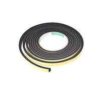 sourcing map Ruban d'étanchéité Joint Mousse Adhésive Bande Pour Fenêtre Porte Isolation 10mm Large 5mm Épais 3 M Long