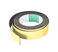 sourcing map Ruban d'étanchéité Joint Mousse Adhésive Bande Pour Fenêtre Porte Isolation 30mm Large 1mm Épais 5m Long